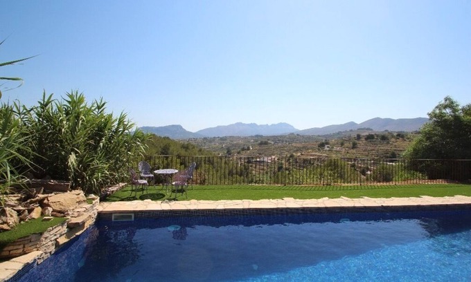 Benissa Villa | Rocasol: Rustic Finca with Spa and Private Pool Awaits
