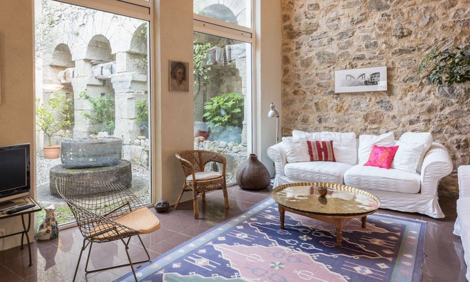 Claviers House | Romantic 18th Century Olive Mill with Pool and Ocean View