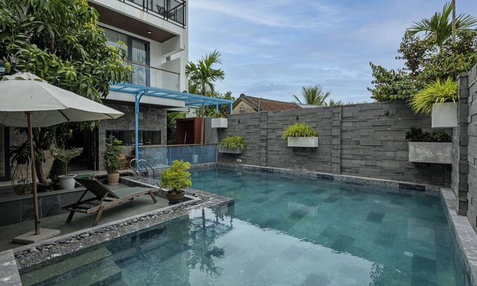 Cam Chau Villa | Elegant 3BR Villa with Hot Tub, Pool & Bikes Included