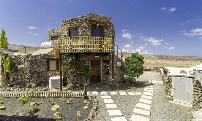 Haria House | Eco Tower Retreat: 360º Views, Pool & Beach Access