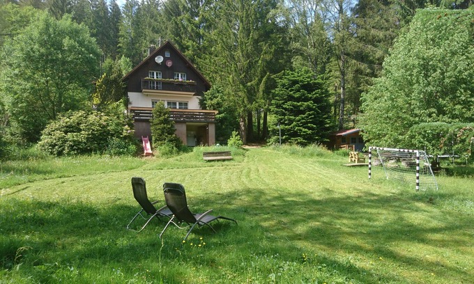 Ottersweier House | Enchanting Forest House "Lucas" with Ocean View & Garden