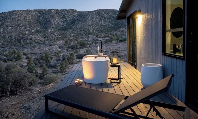 Pioneertown House | Discover The Glass Cabin: Unique Off-Grid Getaway