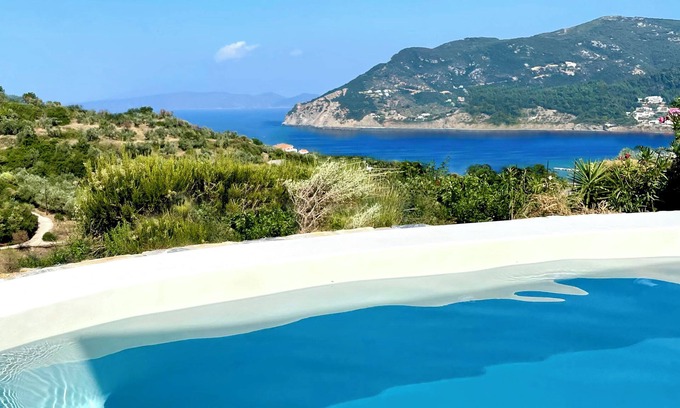 Skopelos Cottage | Enchanting Pergamonto Cottage with Private Pool & Sea View