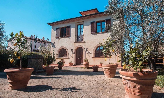 Montescudaio Villa | Tranquil Tuscan Villa with Pool & Ocean Views, Rated 9.8