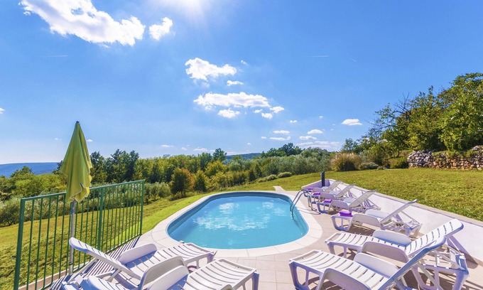 Zminj Villa | Serene Villa with Pool and Breathtaking Ocean View