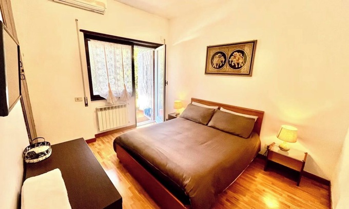 Zona LIV La Giustiniana Apartment | Inviting Rome Apartment with Balcony and Convenient Parking