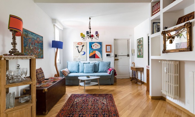 Gianicolense Apartment | Discover Rome's Top Floor Retreat with Private Terrace