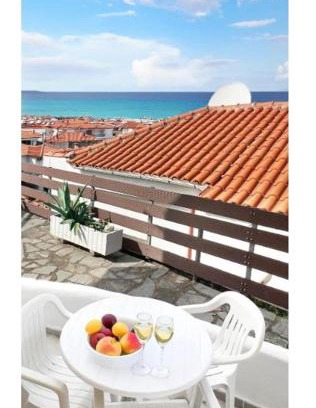 Polichrono Apartment | Oceanfront Sofi Apartment: Pet-Friendly with Great Views