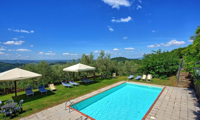 Greve in Chianti Apartment | Idyllic Rondini Retreat with Pool in Chianti Hills, Tuscany