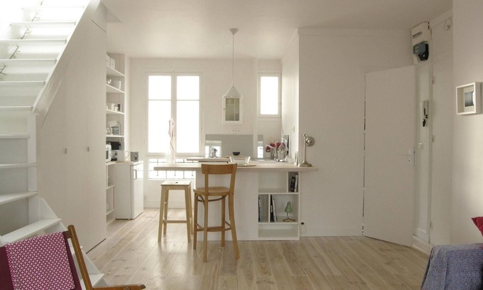 Enfants-Rouges Apartment | Trendy Rooftop Apartment with Terrace in Central Paris