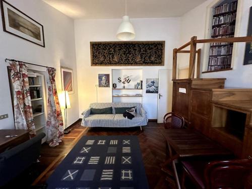Rione VIII Sant'Eustachio Apartment | Rooftops view between Pantheon and Navona