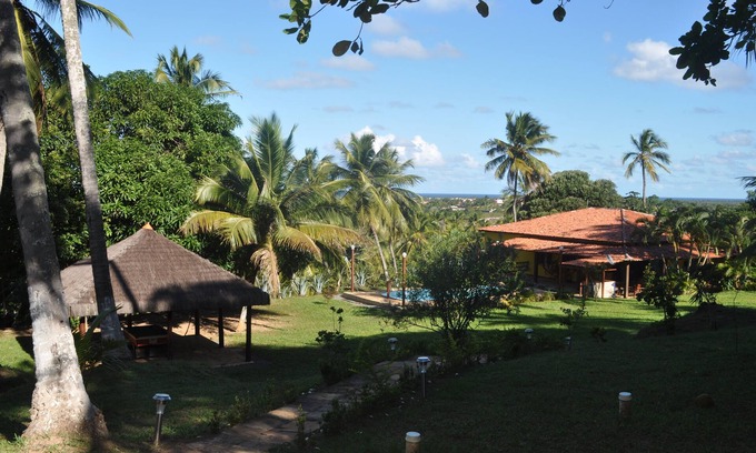 Jacuipe House | Oceanfront Room 1 in a Sitio with Private Pool & Breakfast