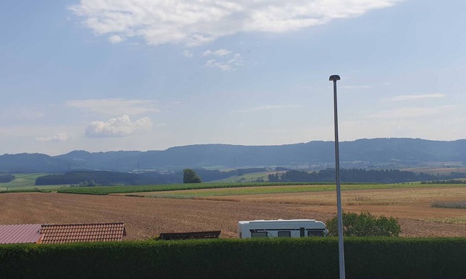 Aldingen Cottage | Quiet Retreat: Room 3 with French Bed at Pension N37