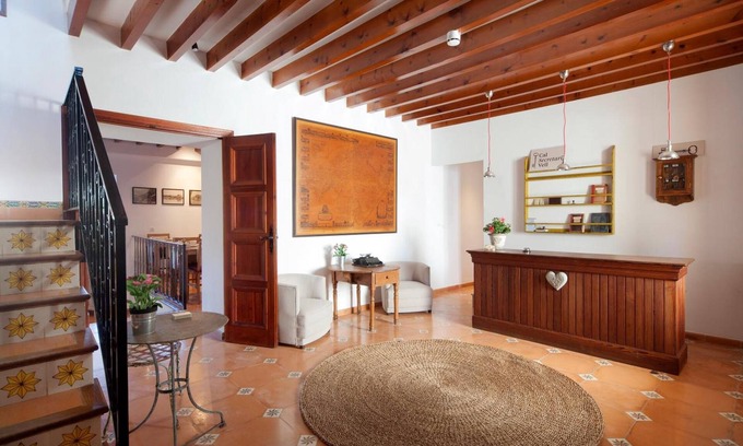 Sa Cabaneta Apartment | Room 'Doble Con Terraza' with Mountain View, Wi-Fi and Air Conditioning