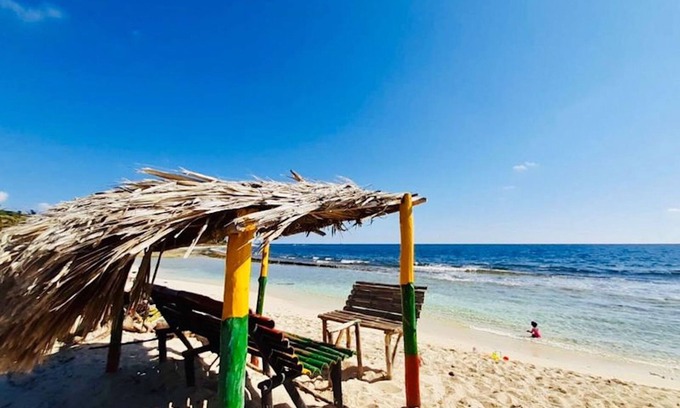 Punta Sur House | Cozy Double Rooms at Lodge on San Andres Island, Colombia