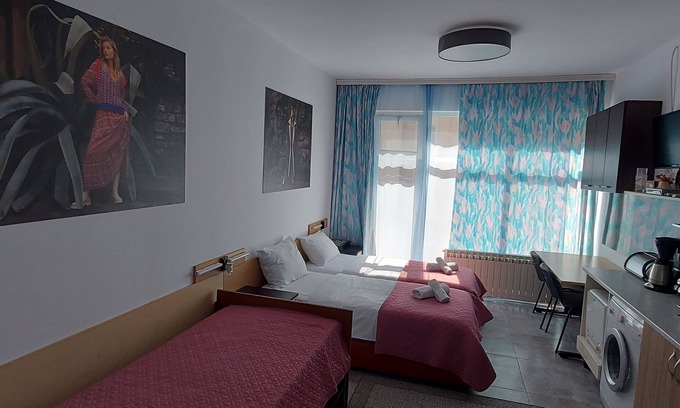 Nova Zagora Apartment | Comfortable Room for 3 at Pri Zori and Itso with Ocean View