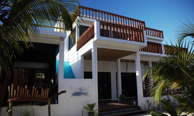 Thulusdhoo Island House | Master Suite Family Room with Lagoon and Ocean Views