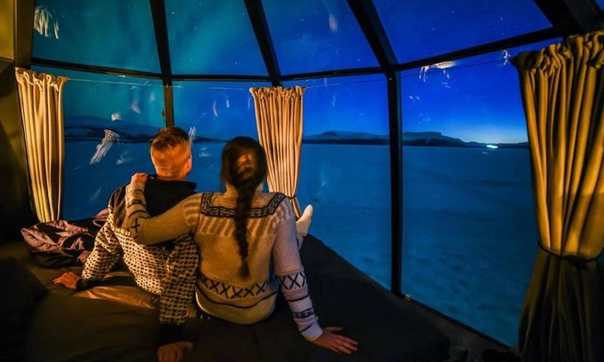 Jokkmokk Municipality House | Experience Northern Lights in Our Peaceful Glass Lodge