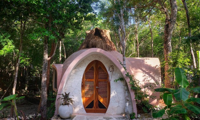 Soliman Bay Cabin | Explore Ecolush Couple Dome: Bikes, Cenote & Spa Awaits