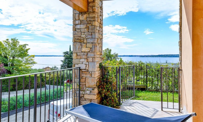 Moniga del Garda Resort | RosaDeiVenti: Lake View Retreat with 2 Pools & Central Access