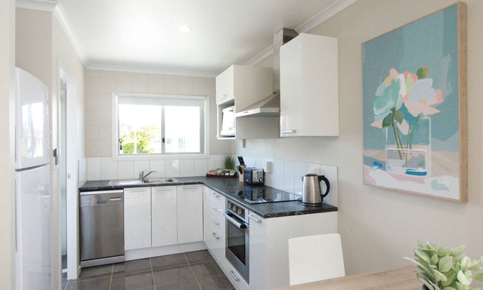 Rotorua Apartment | Relax at Rose Apartments and Spa - Rated 9.2/10, Family-Friendly