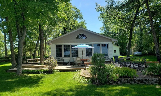 Aitkin House | Round Lake Retreat: Scenic Views & Premier Fishing Awaits