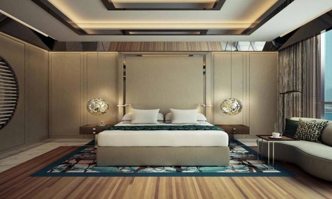 Abu Dhabi Apartment | Royal Suite with Pool & Spa Near Zayed Heritage Center