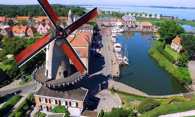Willemstad House | Experience Royal Windmill d'Orange Molen by the Waterfront
