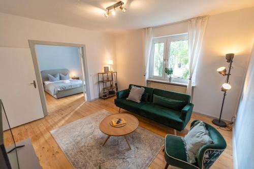 Magdeburg Apartment | Central Apartment with Balcony & Washer - Top-Rated Escape
