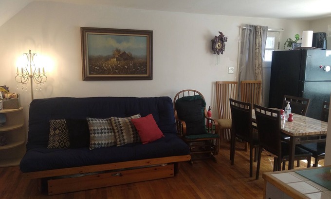 Monticello Apartment | Experience RUBY'S Getaway: Ocean View & Family-Friendly Amenities