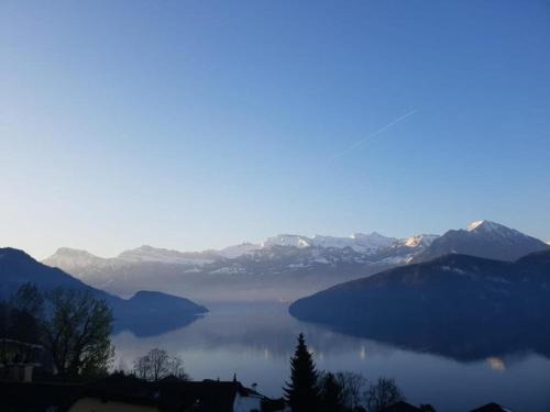 Weggis Apartment | Ruhe-Oase mit traumhafter Sicht auf den Vierwaldstättersee