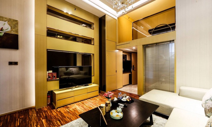 Zhujiang New Town Apartment | Cozy Ruide Apartment at Poly Zhongda for Families