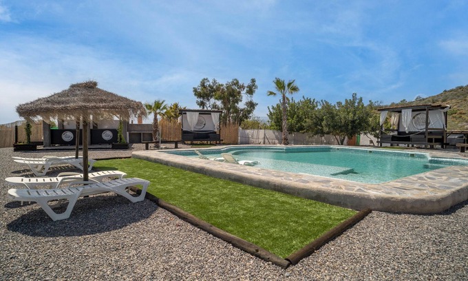Adra Cottage | Relaxing Retreat: Two Homes with Private Pool & Chillout