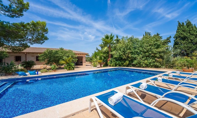 Santa Margalida Villa | Exceptional Can Ribas: Relaxing Retreat with Pool & Spa