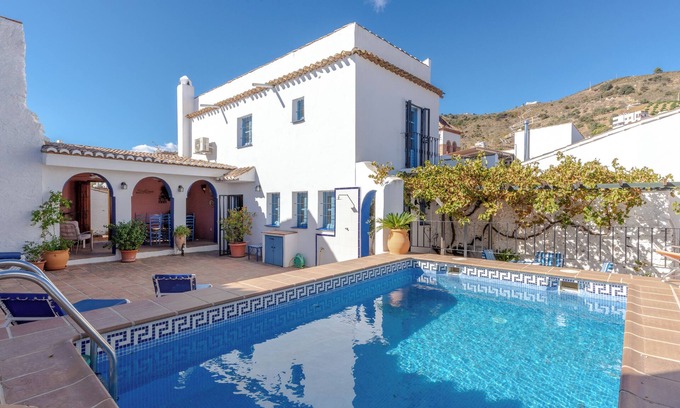 Moclinejo House | Idyllic Rural Village Cottage with Private Pool & Mountain Views