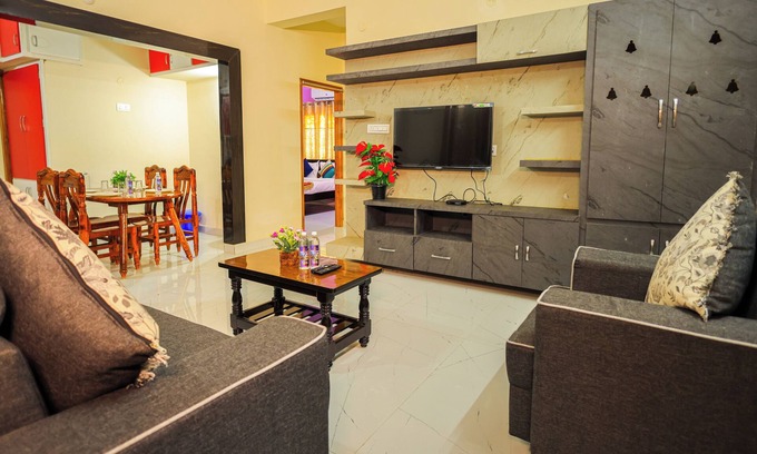 Tirupati Apartment | Cozy 2BHK Home Stay with AC and Family-Friendly Amenities