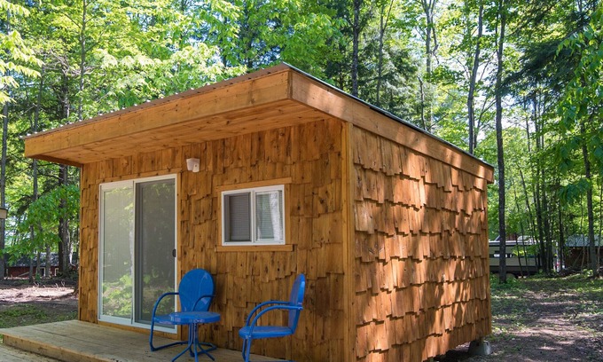 Au Train House | Cozy Bungalow Retreat in Family-Friendly Campground