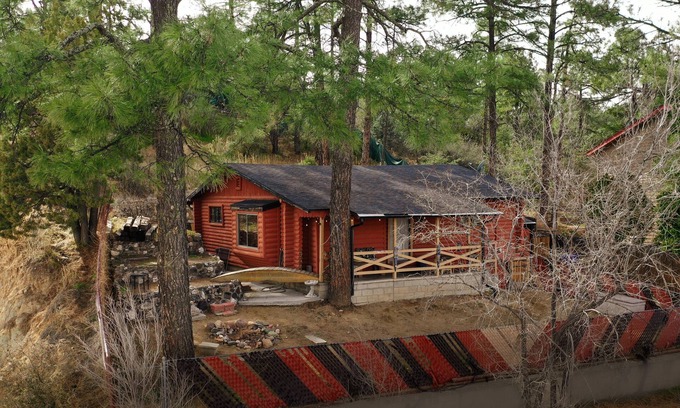 Mountain Club House | Cozy Cabin Near Pines with Spa and Pet-Friendly Options