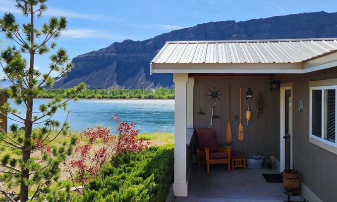 Beverly House | Cozy Riverfront Cabin with Pool and Spa Amenities