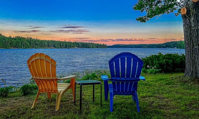 Palermo House | Rustic Waterfront Retreat: Dog-Friendly with Dock & Kayaks