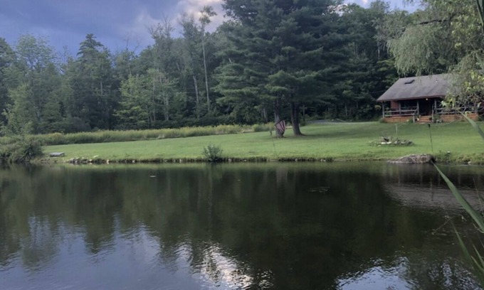 Winsted Cabin | Idyllic Pondside Retreat on 7 Acres in Colebrook, CT