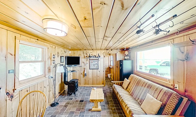 Lake Township House | Cozy Retreat on Crystal Lake with Private Dock & Firepit
