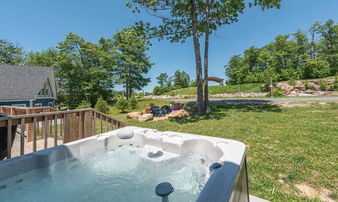McHenry House | Cozy Lake Retreat with Hot Tub, Pool & Spa Amenities
