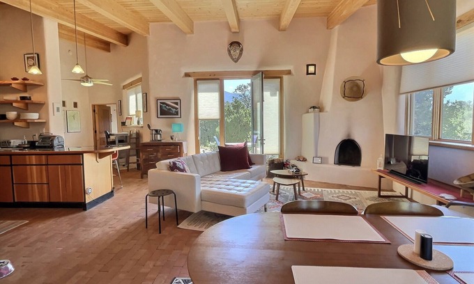 Valdez House | Rustic Mountain Retreat with Spa and Pet-Friendly Amenities