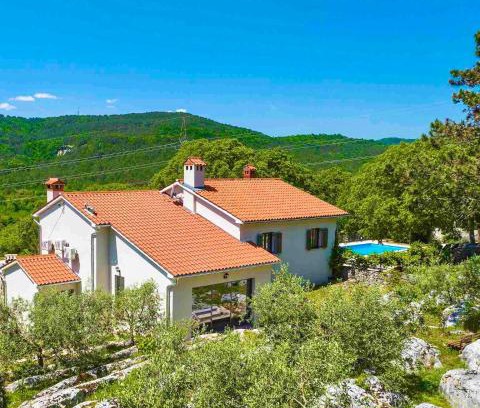 Susnjevica Villa | Elegant Rustic Villa LENI with Ocean Views & Pool Access