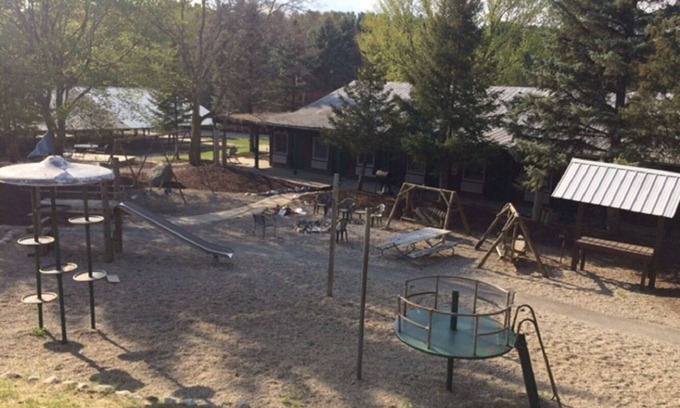 Onsted Cabin | Rustic Cowboy Creek Lodge: Pool, Spa & Family-Friendly Fun