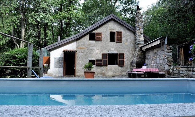 Capriasca House | Pet-Friendly Retreat at Rustico Gola di Lago with Pool
