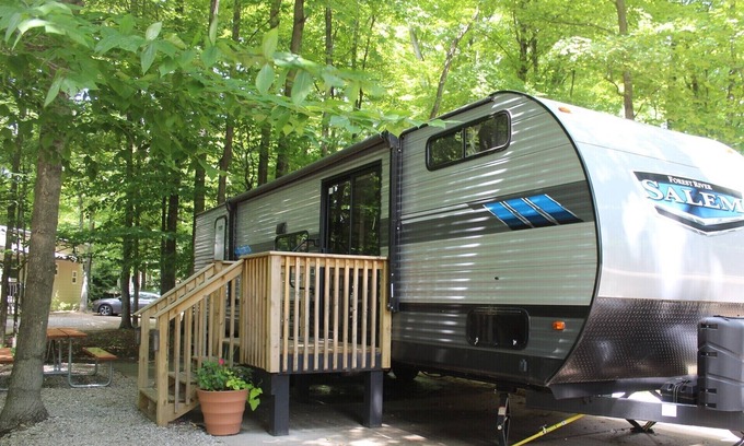 Empire RV Rental | Family-Friendly RV Rental #13 with Oceanfront Amenities