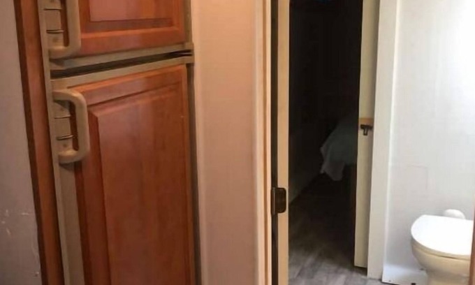 Kirby House | RV w/master bedroom, full bath & kitchen.