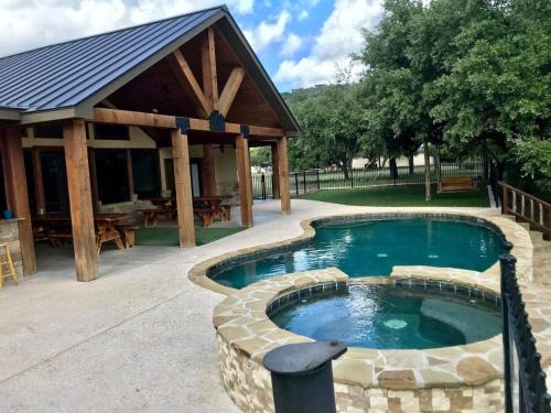Concan House | Discover Ryder's Ridge: Family-Friendly with Pool & Hot Tub